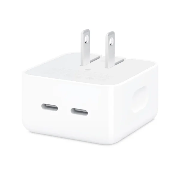 The 35W Dual USB-C Port Compact Power Adapter