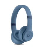 The Beats Solo 4 are wireless on-ear headphones designed for music